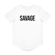 Savage Curved Hem Tee