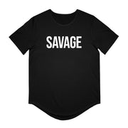 Savage Curved Hem Tee