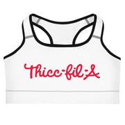 Thicc-Fil-A Sports Bra