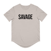 Savage Curved Hem Tee