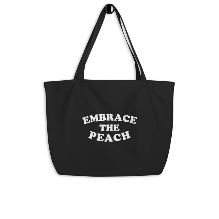 Embrace The Peach Gym Tote Bag