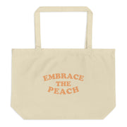 Embrace The Peach Gym Tote Bag